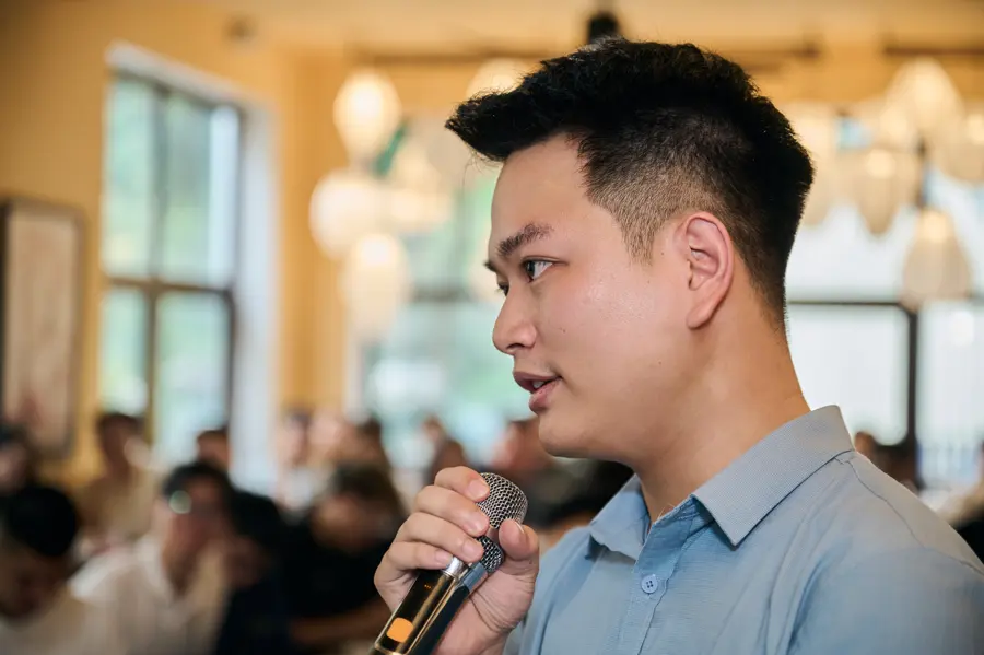 Đức Duy trong phần nhân bản sản phẩm