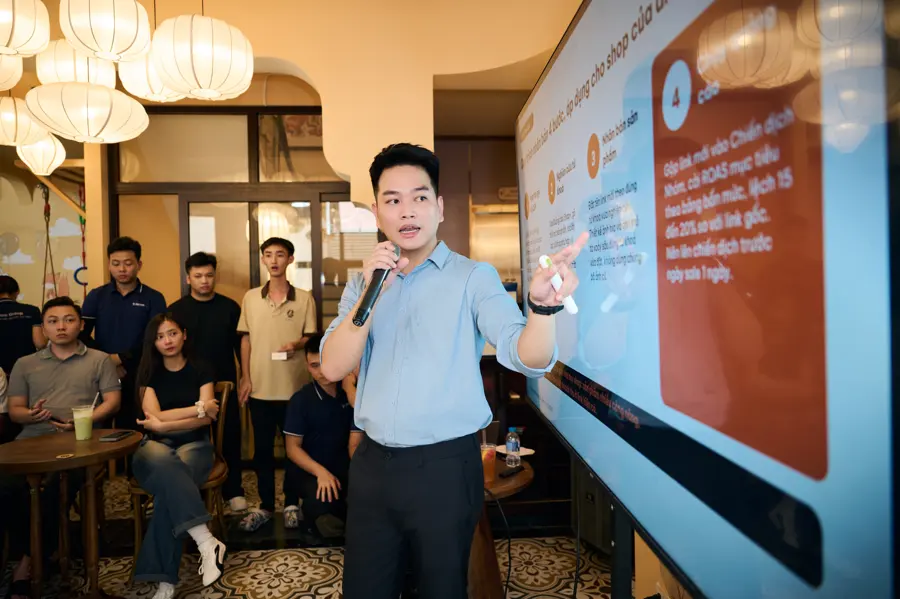 Phần cài đặt quảng cáo sau khi nhân bản
