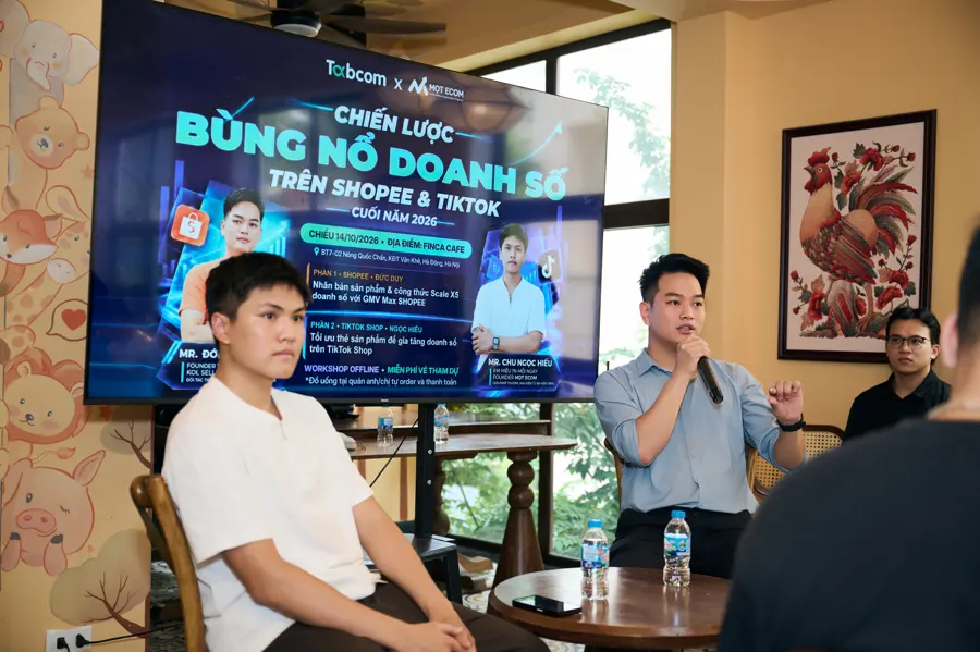 Phần hỏi đáp cùng hai diễn giả