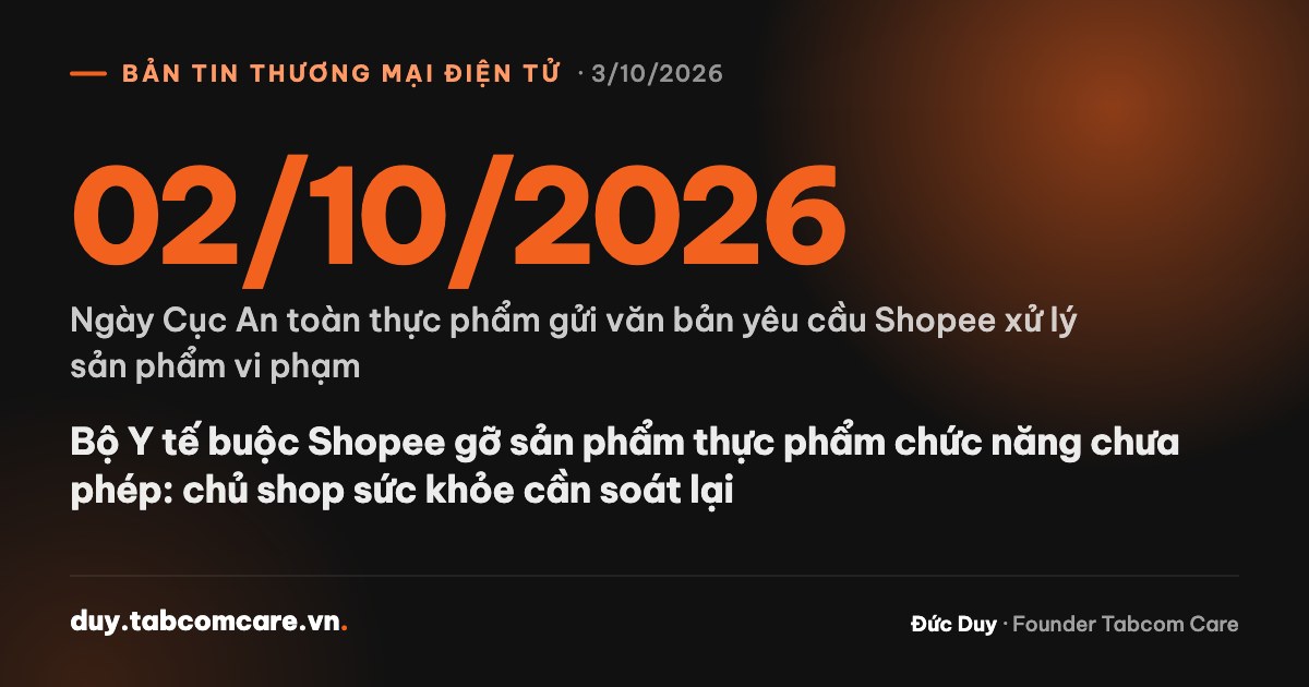 Ảnh tóm tắt số liệu chính của bản tin