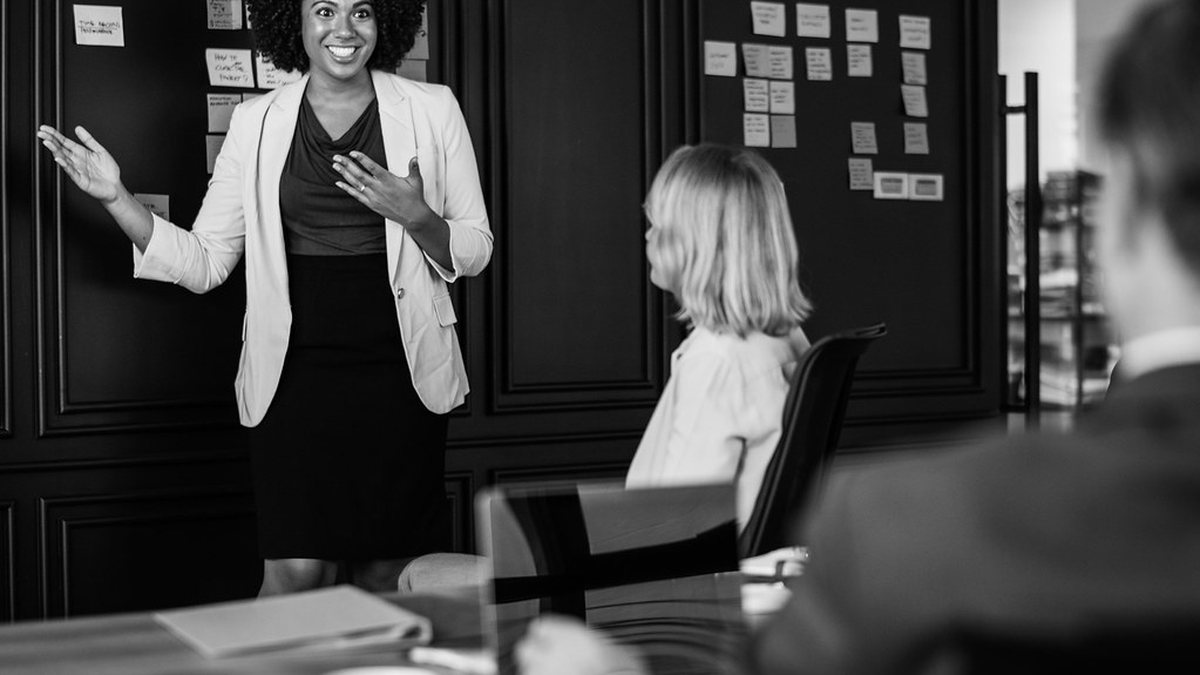 Business people in a meeting