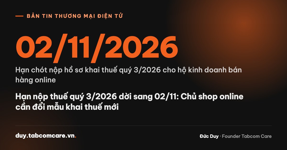 Ảnh tóm tắt số liệu chính của bản tin