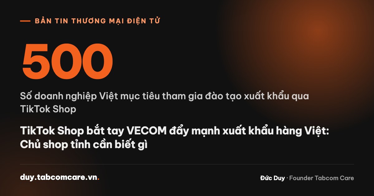 Ảnh tóm tắt số liệu chính của bản tin